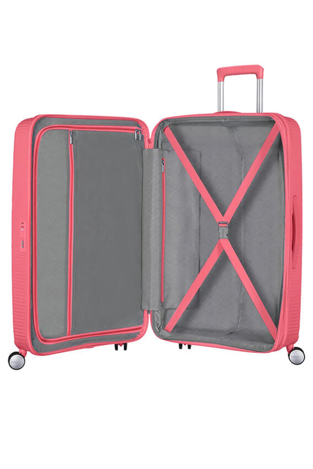 soundbox_suuri_matkalaukk_0-5.webp American Tourister SoundBox Suuri matkalaukku Sun Kissed Coral New