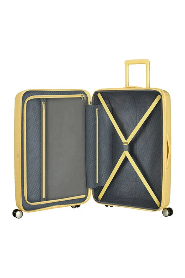 American Tourister SoundBox Suuri matkalaukku Pastel Yellow Online