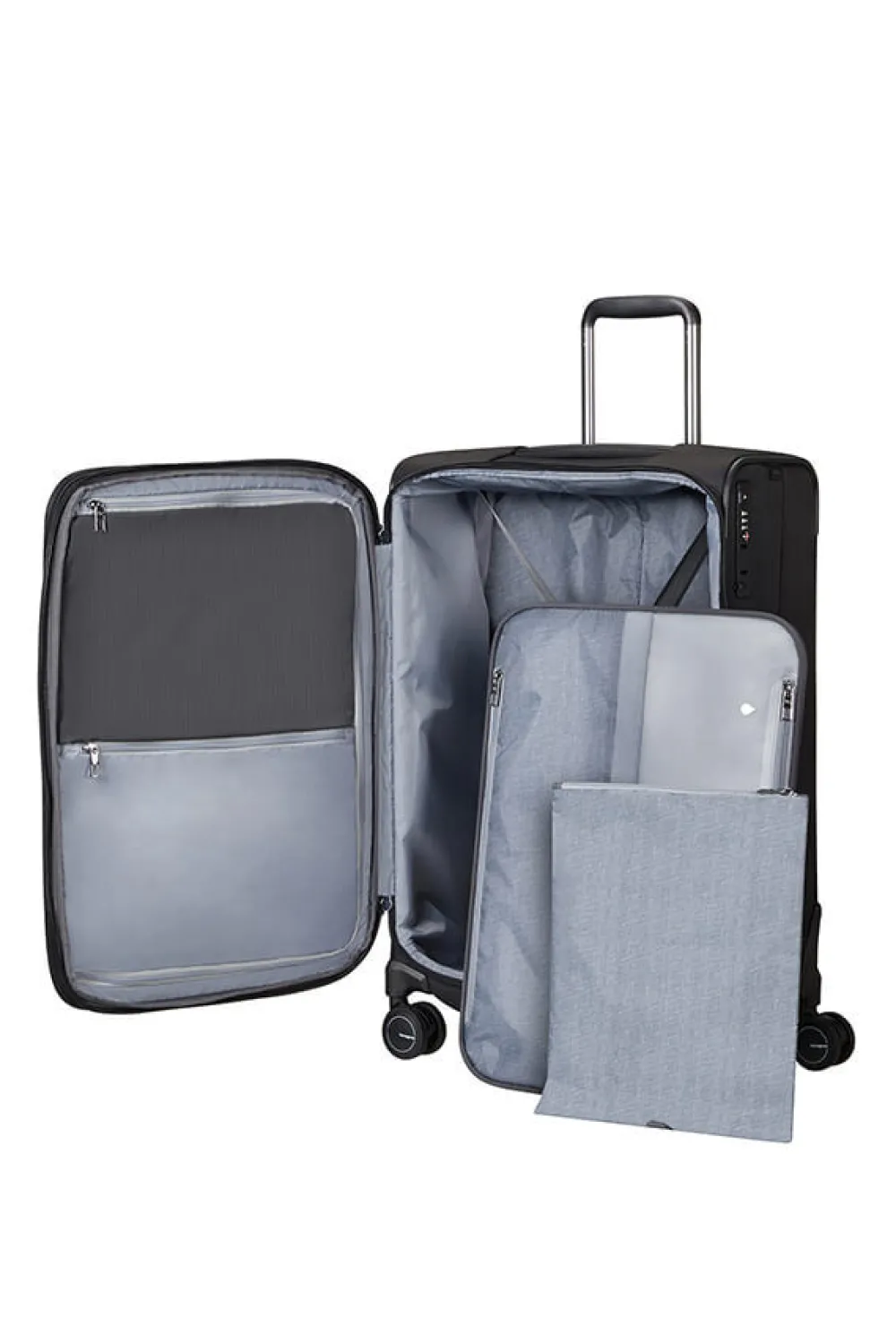 spectrolite__trvl_nelipyr_1-1.webp Samsonite Spectrolite 3.0 Trvl Nelipyöräinen laajennettava matkalaukku 68cm Black Sale