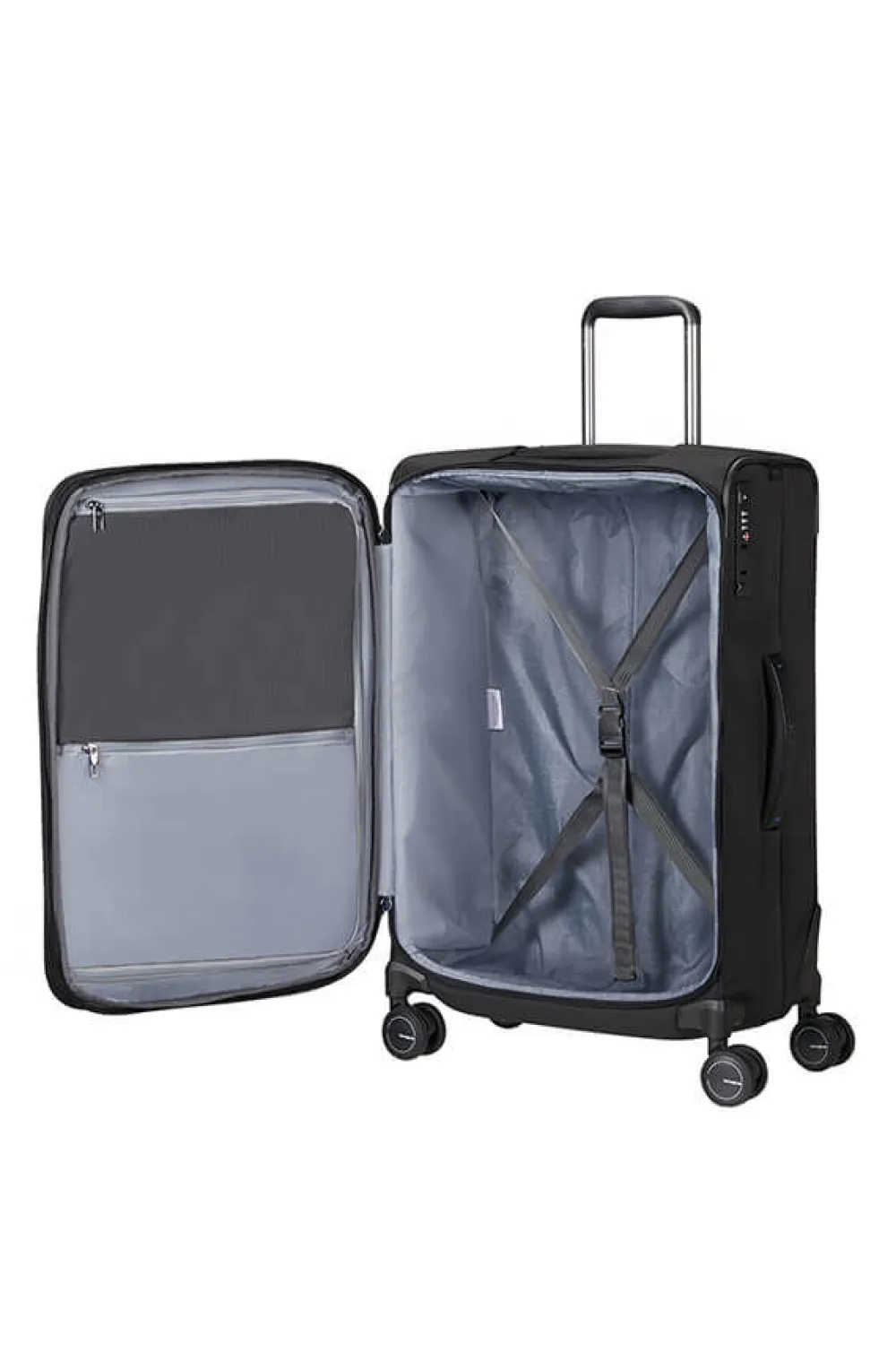 spectrolite__trvl_nelipyr_2-1.webp Samsonite Spectrolite 3.0 Trvl Nelipyöräinen laajennettava matkalaukku 68cm Black Sale