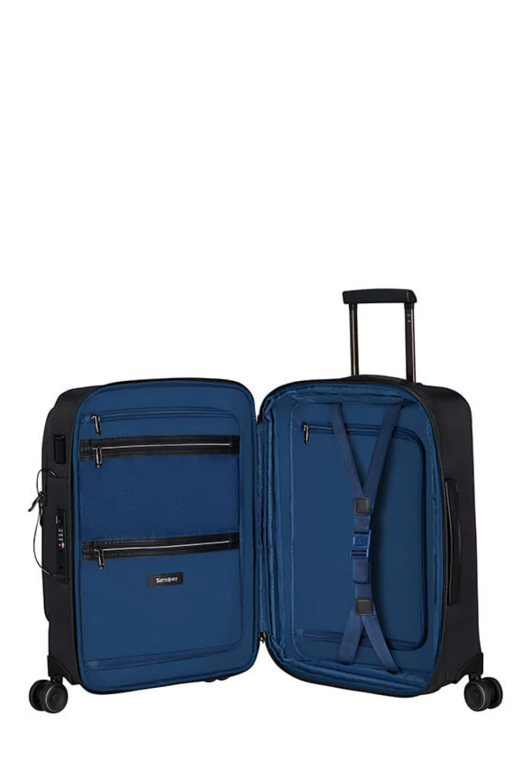splendix_nelipyrinen_matk_0-4.webp Samsonite Splendix Nelipyöräinen matkalaukku 55cm Black Fashion