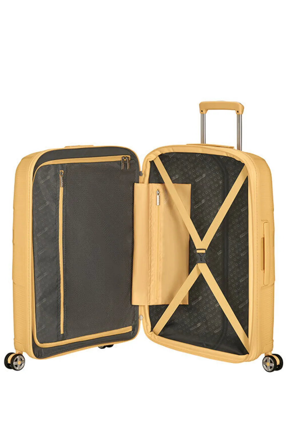 starvibe_keskikokoinen_ma_0-9.webp American Tourister StarVibe Keskikokoinen matkalaukku Metallic Banana Best