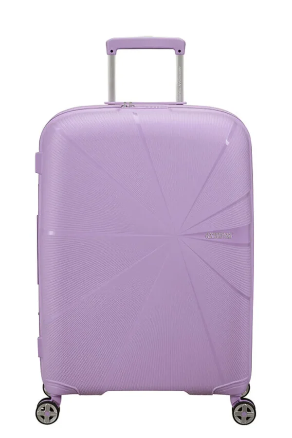 American Tourister StarVibe Keskikokoinen matkalaukku Digital Lavender Clearance