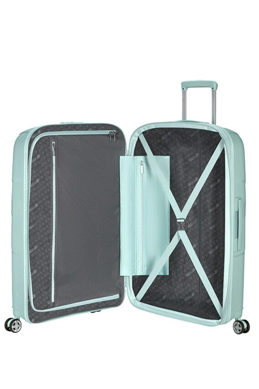 starvibe_suuri_matkalaukk_0-6.webp American Tourister StarVibe Suuri matkalaukku Metallic Surf Blue Fashion