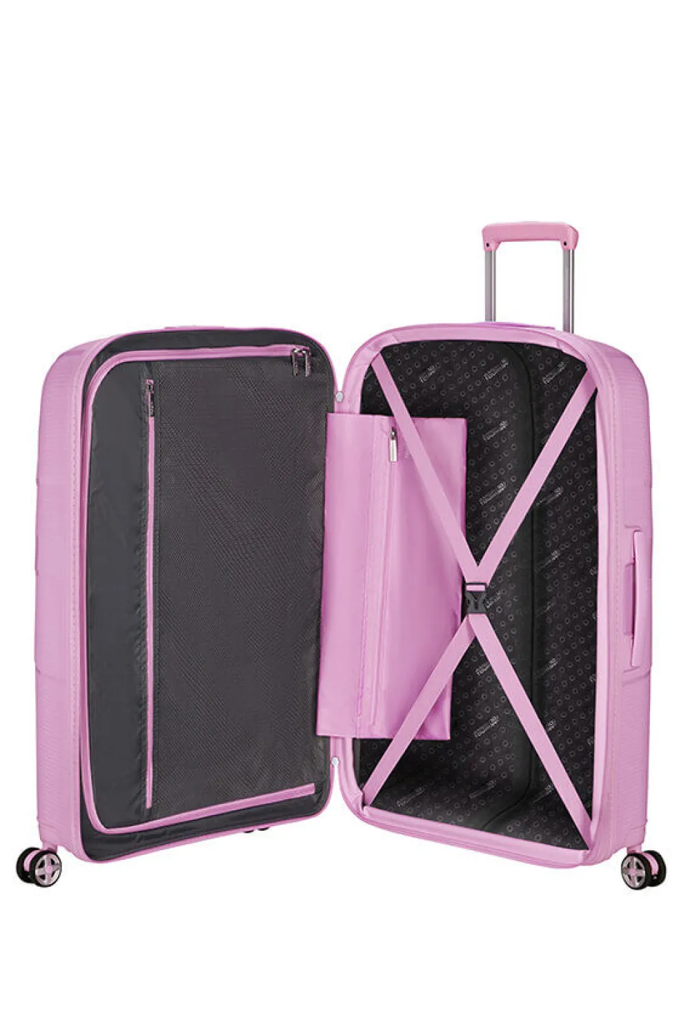 starvibe_suuri_matkalaukk_0-8.webp American Tourister StarVibe Suuri matkalaukku Metallic Pastel Lavender Hot