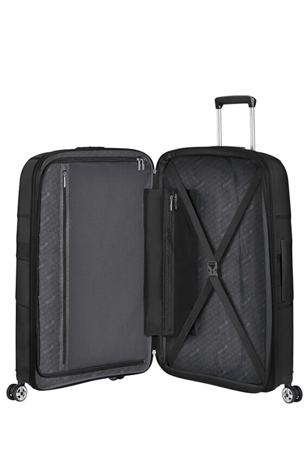 starvibe_suuri_matkalaukk_0.webp American Tourister StarVibe Suuri matkalaukku Black Sale