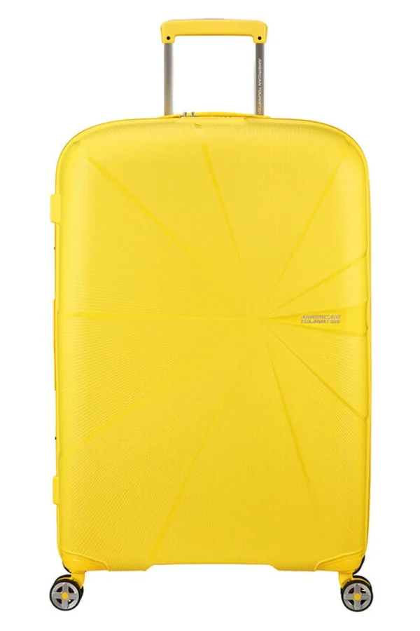 American Tourister StarVibe Suuri matkalaukku Electric Lemon Discount