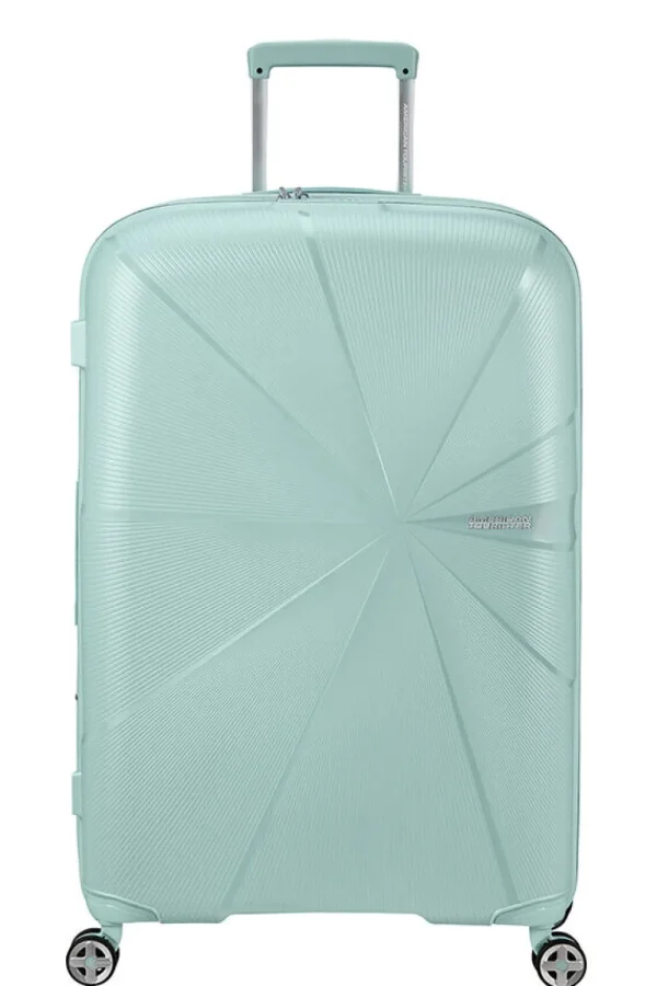 American Tourister StarVibe Suuri matkalaukku Metallic Surf Blue Fashion