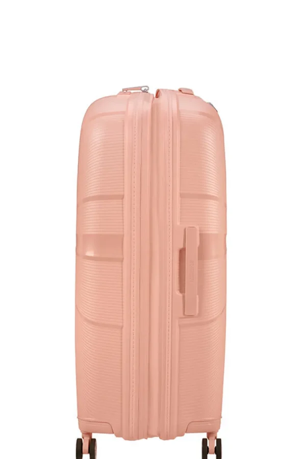 American Tourister StarVibe Suuri matkalaukku Metallic Peach Clearance