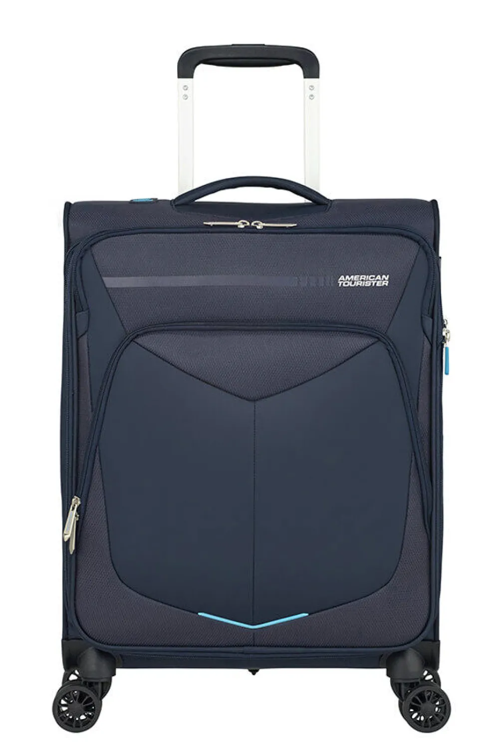 summerfunk_nelipyrinen_la_2.webp American Tourister SummerFunk Nelipyöräinen laajennettava matkalaukku 55cm Expandable Navy Best
