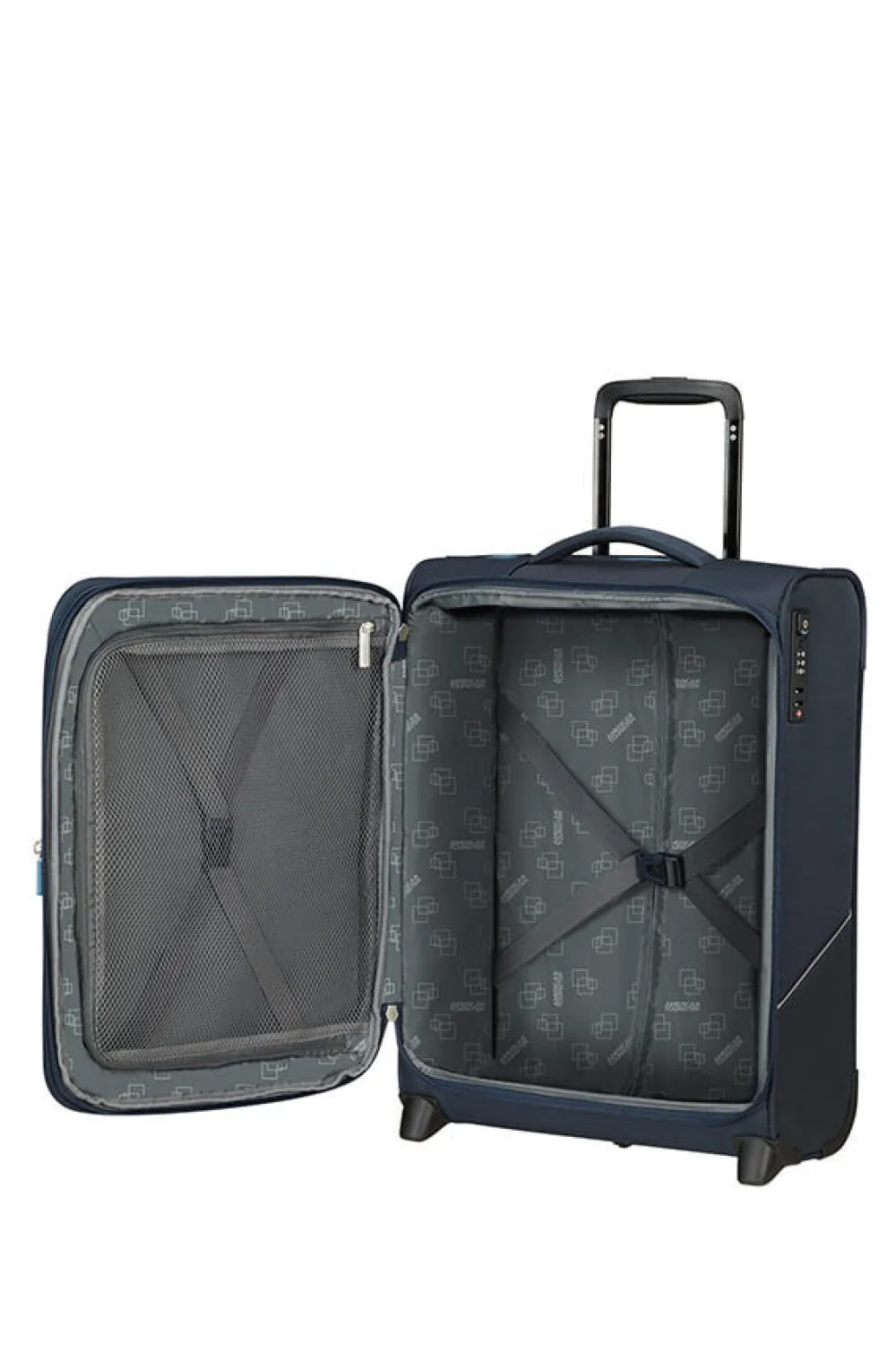 summerride_kaksipyrinen_m_0-1.webp American Tourister SummerRide Kaksipyöräinen matkalaukku 55cm Navy New