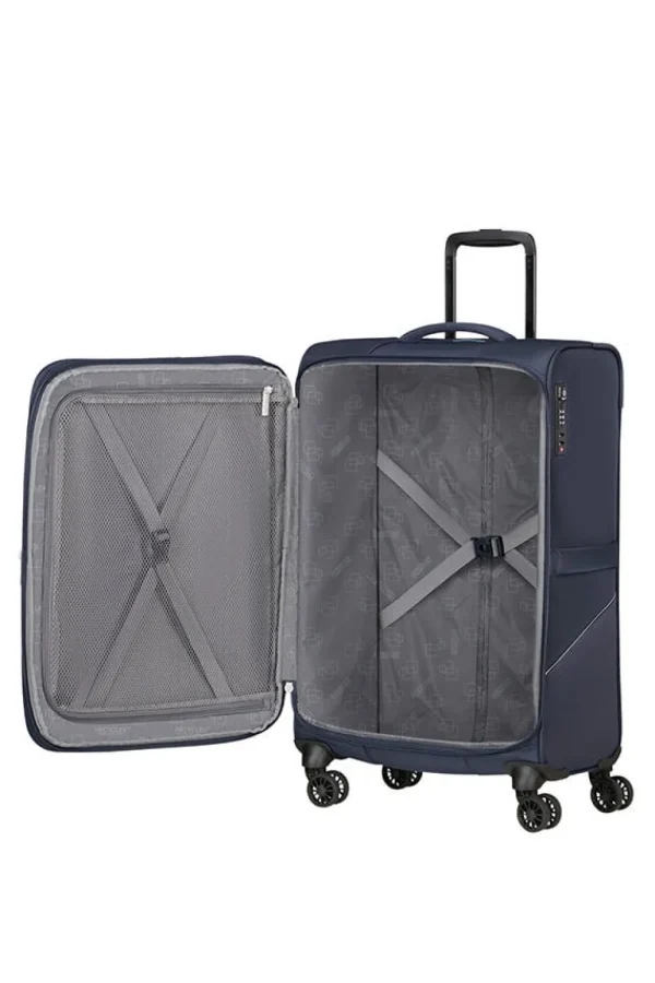 American Tourister SummerRide Keskikokoinen matkalaukku Navy Outlet