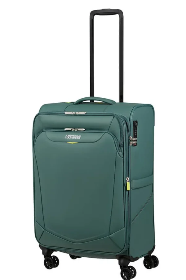 American Tourister SummerRide Keskikokoinen matkalaukku Dark Forest Clearance