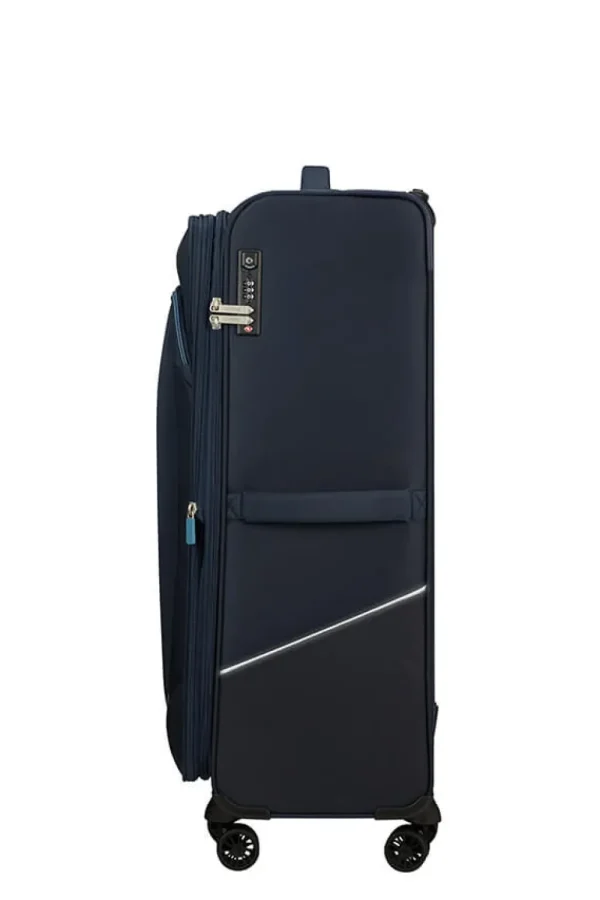 American Tourister SummerRide Suuri matkalaukku Navy Sale