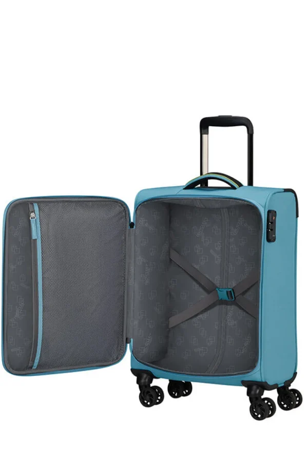 American Tourister Take2cabin Lentolaukku Breeze Blue Clearance