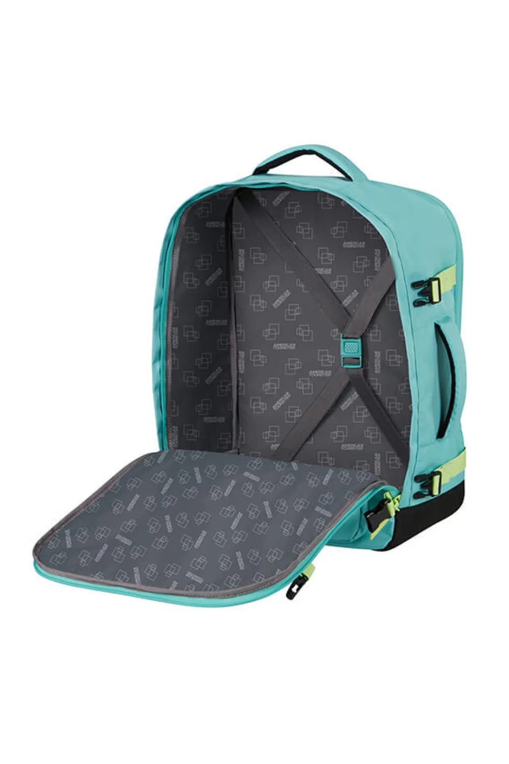 takecabin_reppu_sm_0-1.webp American Tourister Take2cabin Reppu S/M Dusty Turquoise/Lime Online