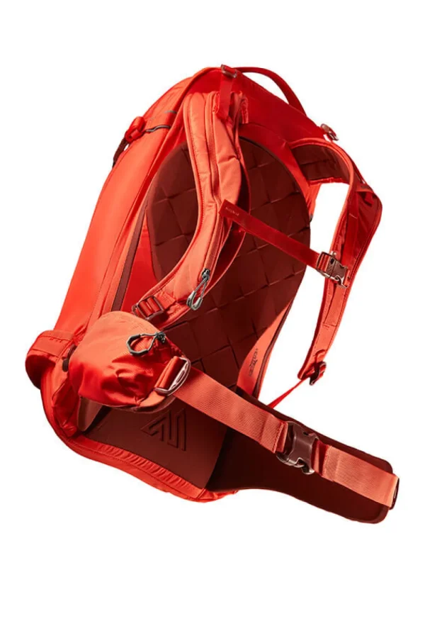 Gregory Targhee Backpack Lava Red New