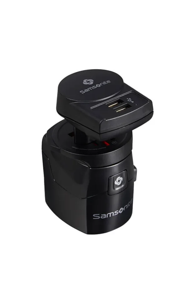 Samsonite Travel Accessories Maailmanlaajuinen adapteri Black Outlet