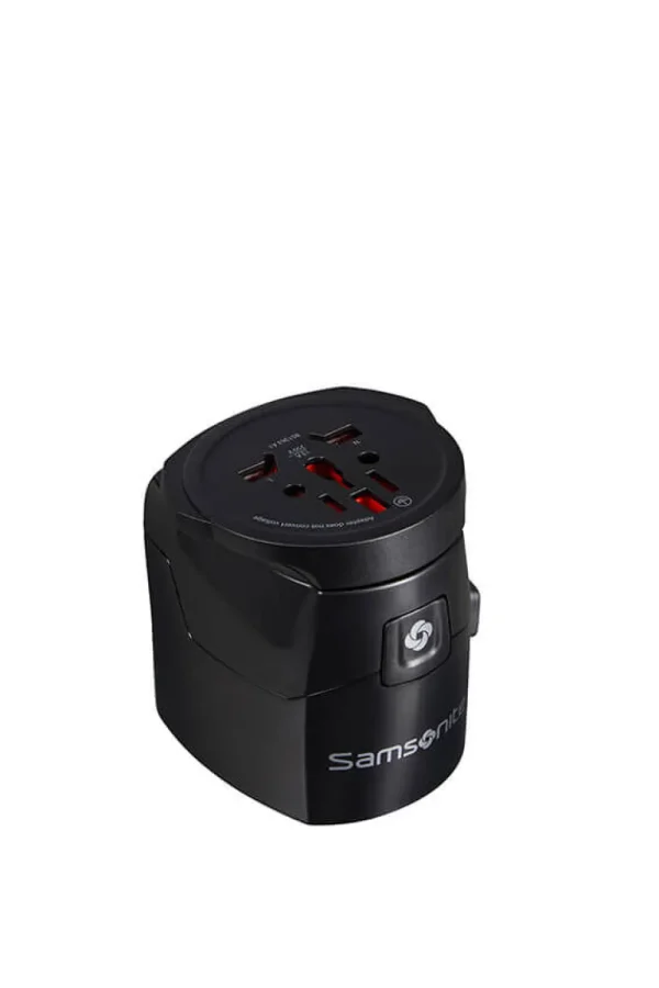 Samsonite Travel Accessories Maailmanlaajuinen adapteri Black Outlet