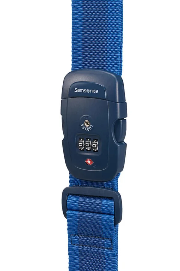 Samsonite Travel Accessories Matkalaukkuvyö Midnight Blue Discount