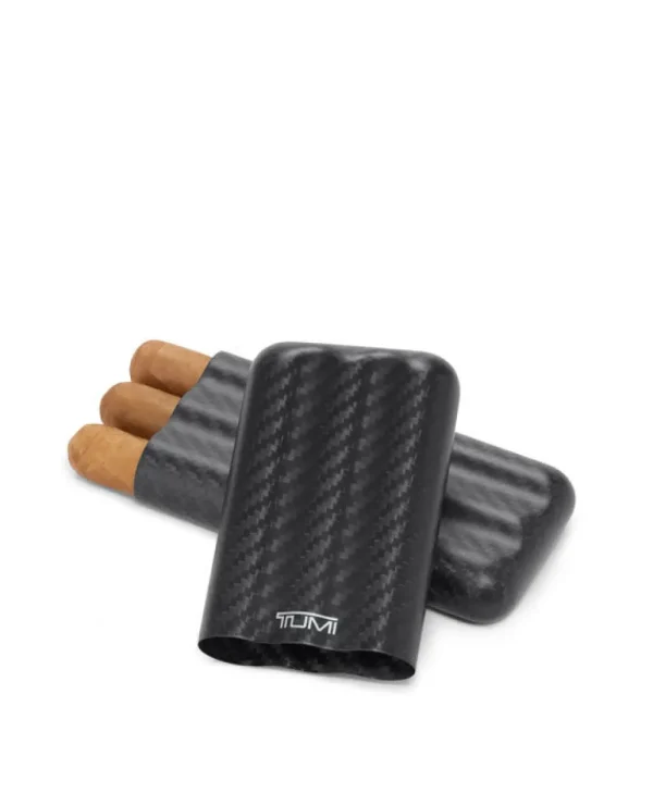 TUMI Travel Accessory Golf Cigar Case Carbon Sale