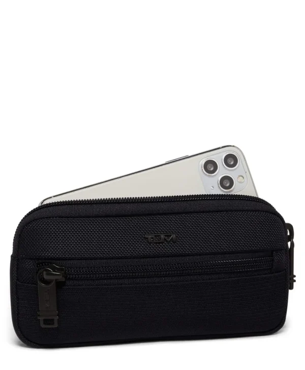 TUMI Travel Accessory Phone Pouch Black New