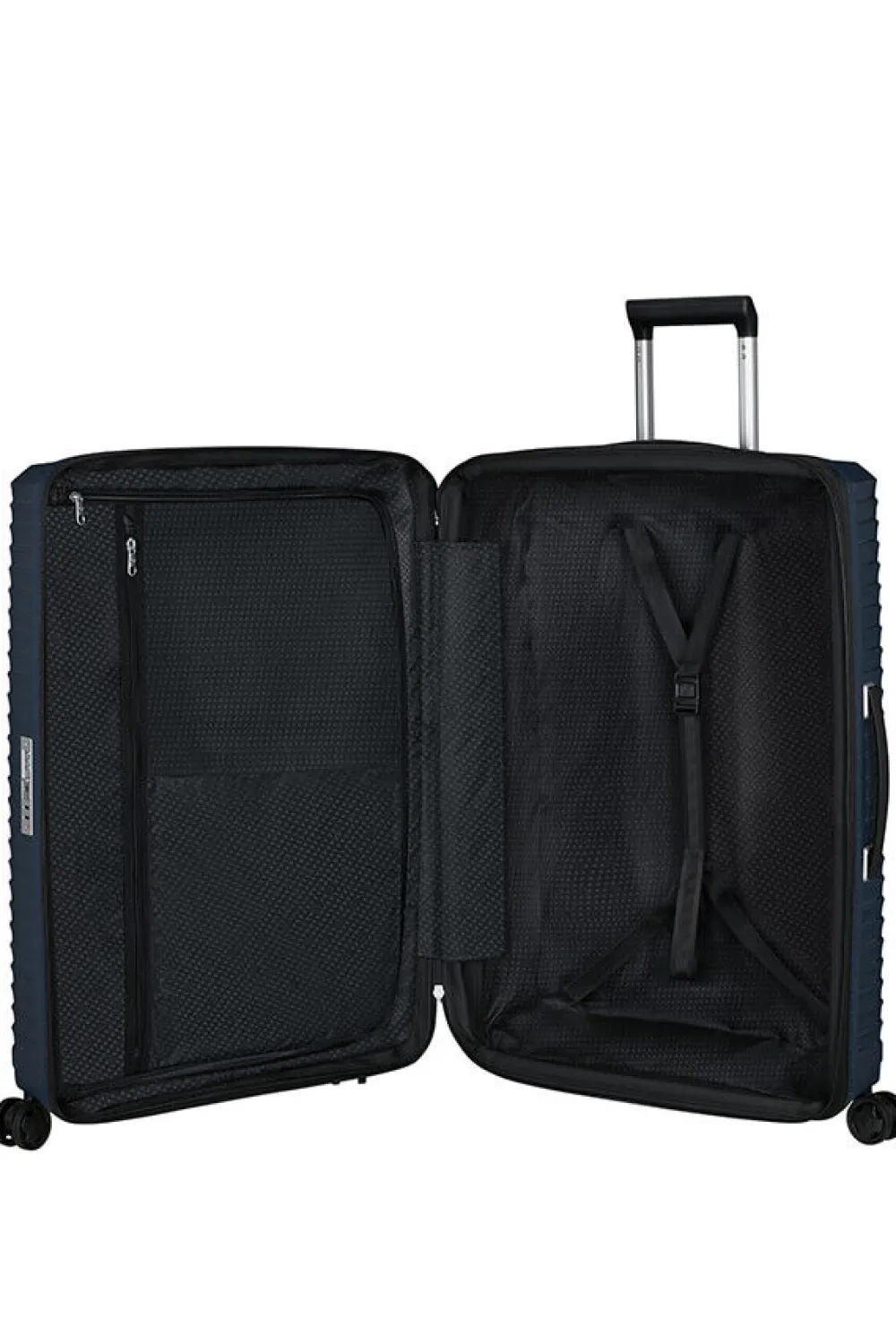 upscape_nelipyrinen_laaje_0-13.webp Samsonite Upscape Nelipyöräinen laajennettava matkalaukku 75cm Blue Nights Outlet