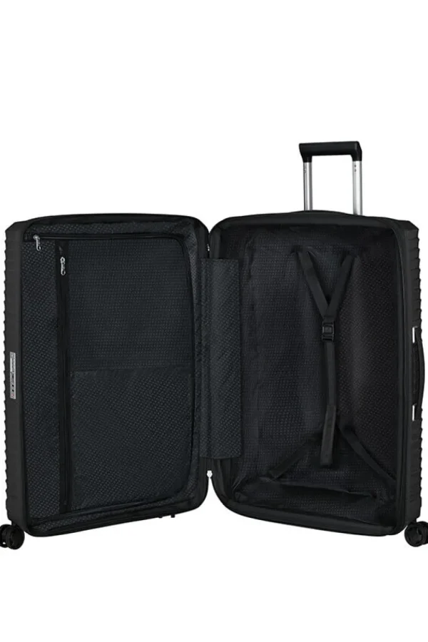 Samsonite Upscape Nelipyöräinen laajennettava matkalaukku 75cm Black Best