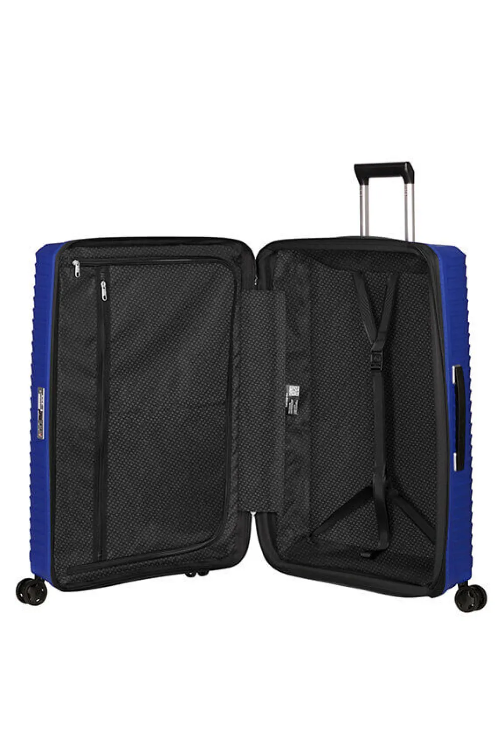 upscape_nelipyrinen_laaje_0-22.webp Samsonite Upscape Nelipyöräinen laajennettava matkalaukku 81cm Nautical Blue New