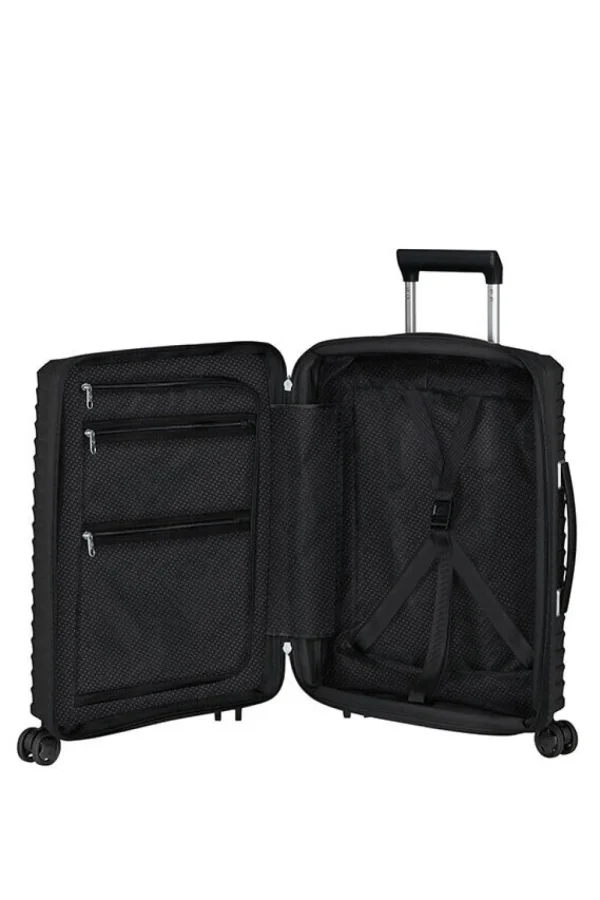 Samsonite Upscape Nelipyöräinen laajennettava matkalaukku 55cm Black Sale