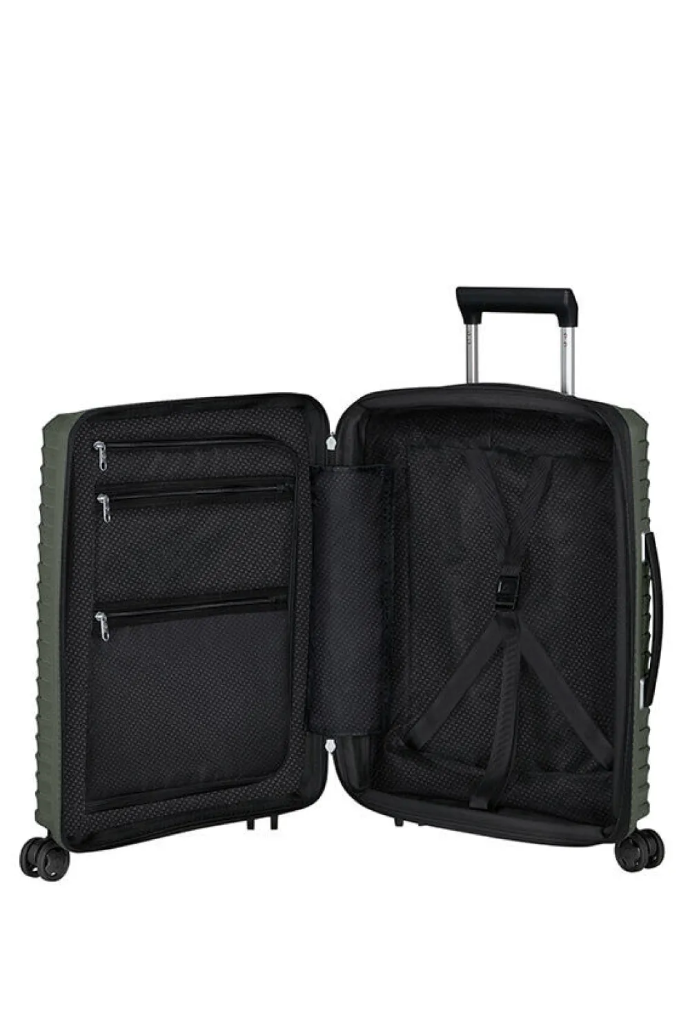 upscape_nelipyrinen_laaje_0-27.webp Samsonite Upscape Nelipyöräinen laajennettava matkalaukku 55cm Climbing Ivy Sale