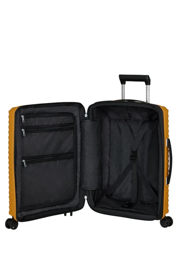Samsonite Upscape Nelipyöräinen laajennettava matkalaukku 55cm Yellow Outlet