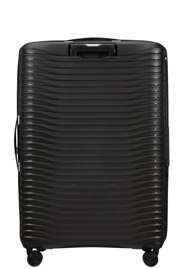 Samsonite Upscape Nelipyöräinen laajennettava matkalaukku 81cm Black New
