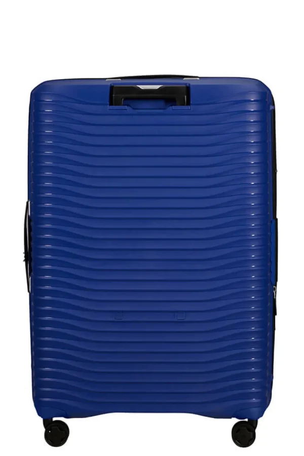 Samsonite Upscape Nelipyöräinen laajennettava matkalaukku 81cm Nautical Blue New
