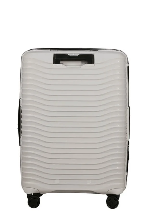 Samsonite Upscape Nelipyöräinen laajennettava matkalaukku 68cm Cloud White New