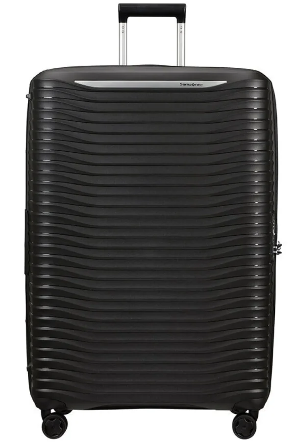 Samsonite Upscape Nelipyöräinen laajennettava matkalaukku 81cm Black New