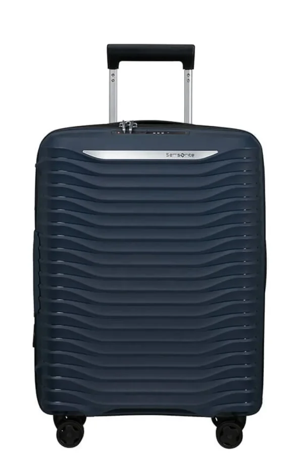 Samsonite Upscape Nelipyöräinen laajennettava matkalaukku 55cm Blue Nights Sale