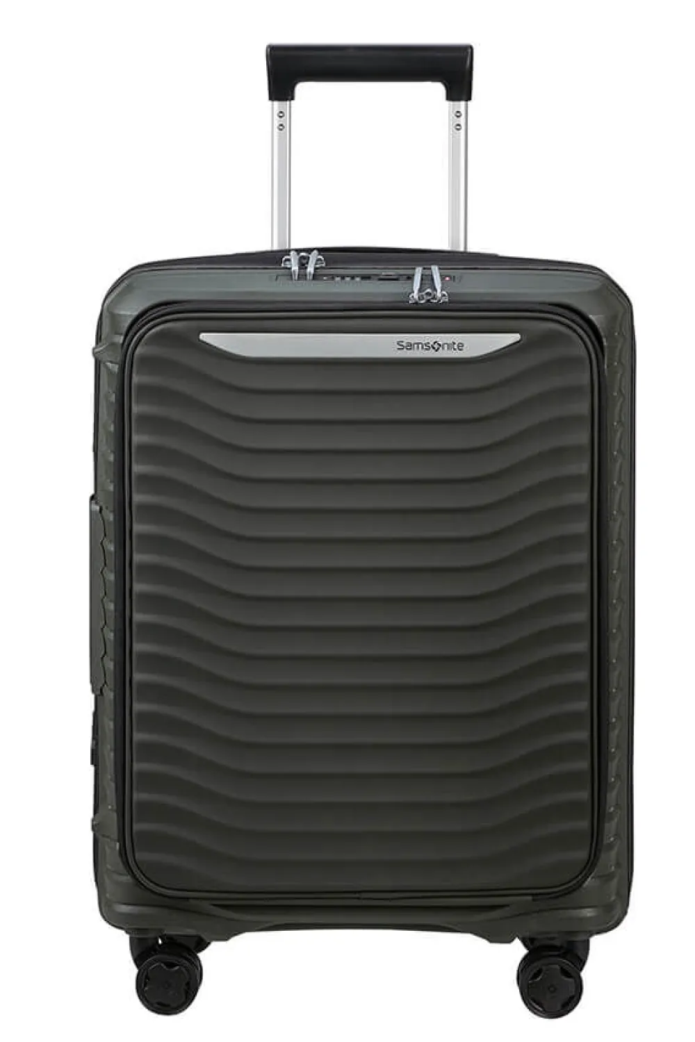 upscape_nelipyrinen_laaje_2-3.webp Samsonite Upscape Nelipyöräinen laajennettava matkalaukku 55cm Climbing Ivy Discount
