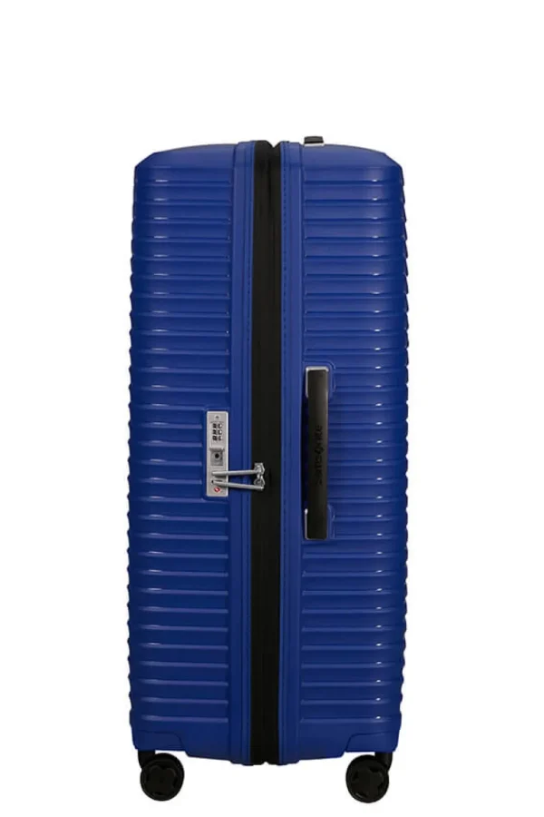 Samsonite Upscape Nelipyöräinen laajennettava matkalaukku 81cm Nautical Blue New