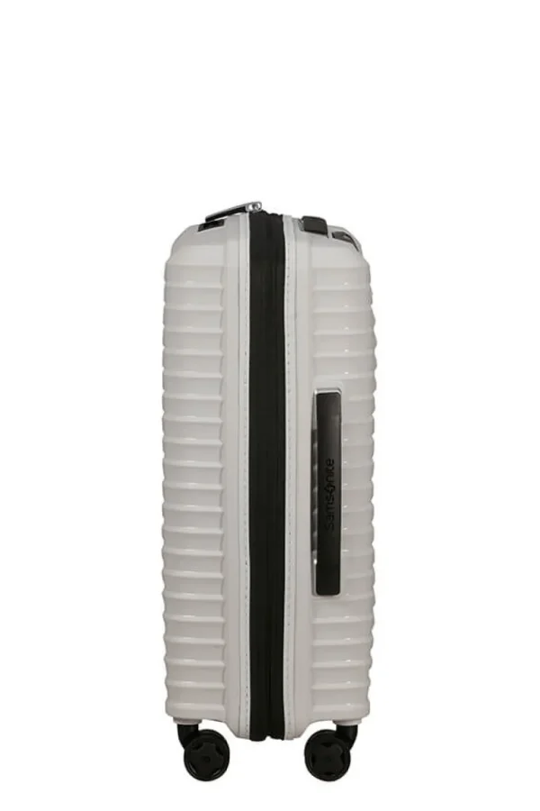 Samsonite Upscape Nelipyöräinen laajennettava matkalaukku 55cm Cloud White Best