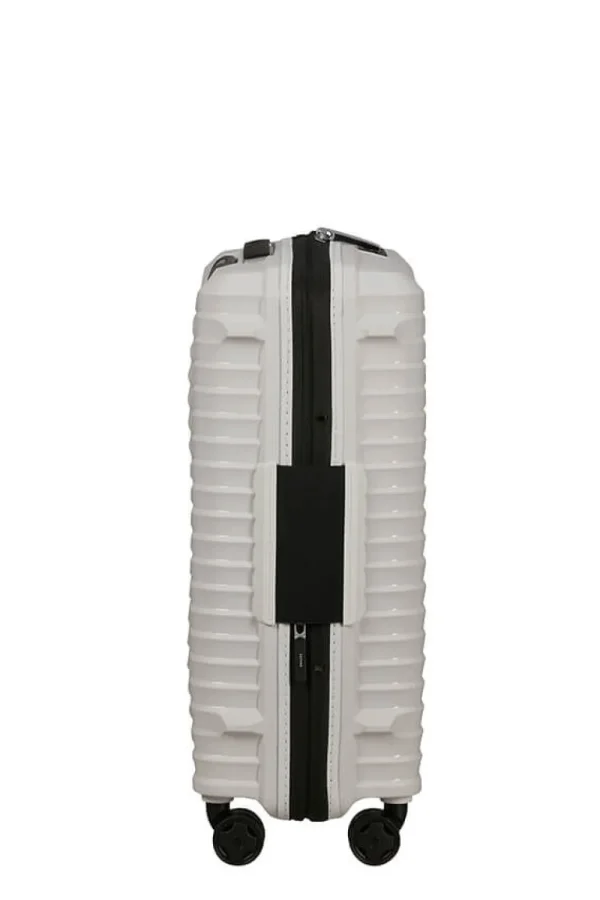 Samsonite Upscape Nelipyöräinen laajennettava matkalaukku 55cm Cloud White Best