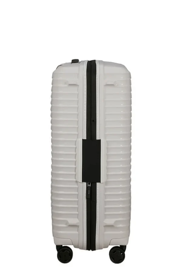 Samsonite Upscape Nelipyöräinen laajennettava matkalaukku 68cm Cloud White New