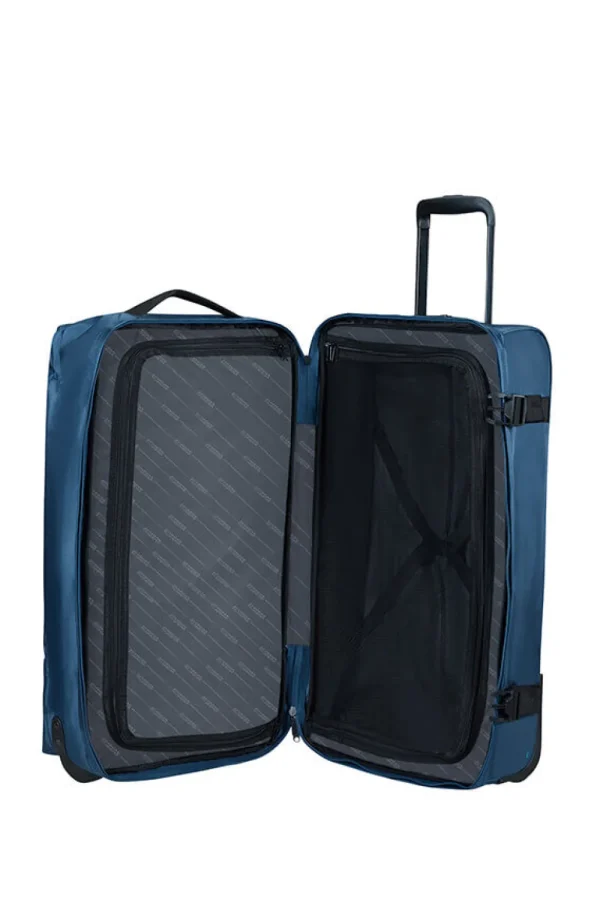 American Tourister Urban Track Matkakassi pyörillä M Combat Navy Sale