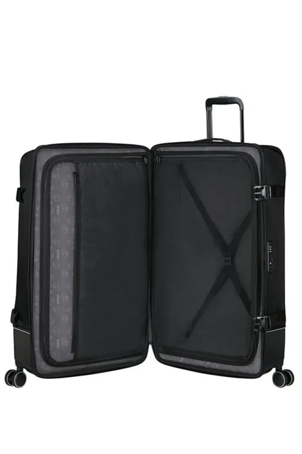 American Tourister Urban Track Suuri matkalaukku Asphalt Black Hot