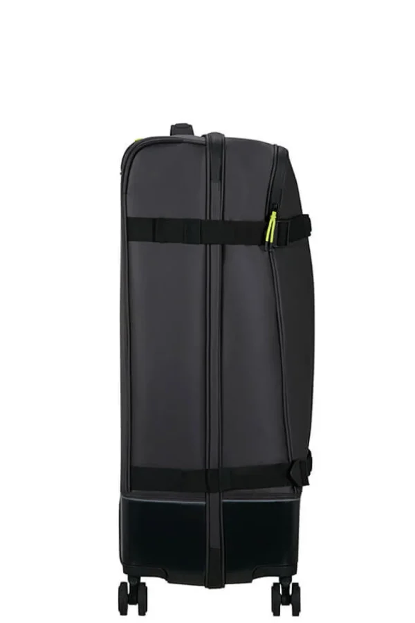 American Tourister Urban Track Suuri matkalaukku Black/Lime Hot
