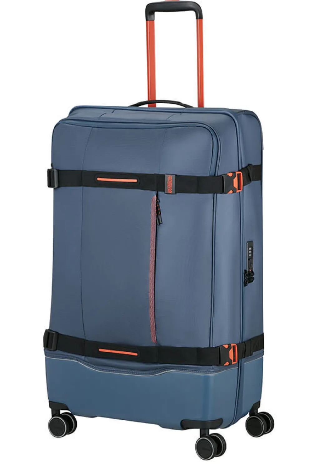 urban_track_suuri_matkala_5.webp American Tourister Urban Track Suuri matkalaukku Navy/Orange Discount