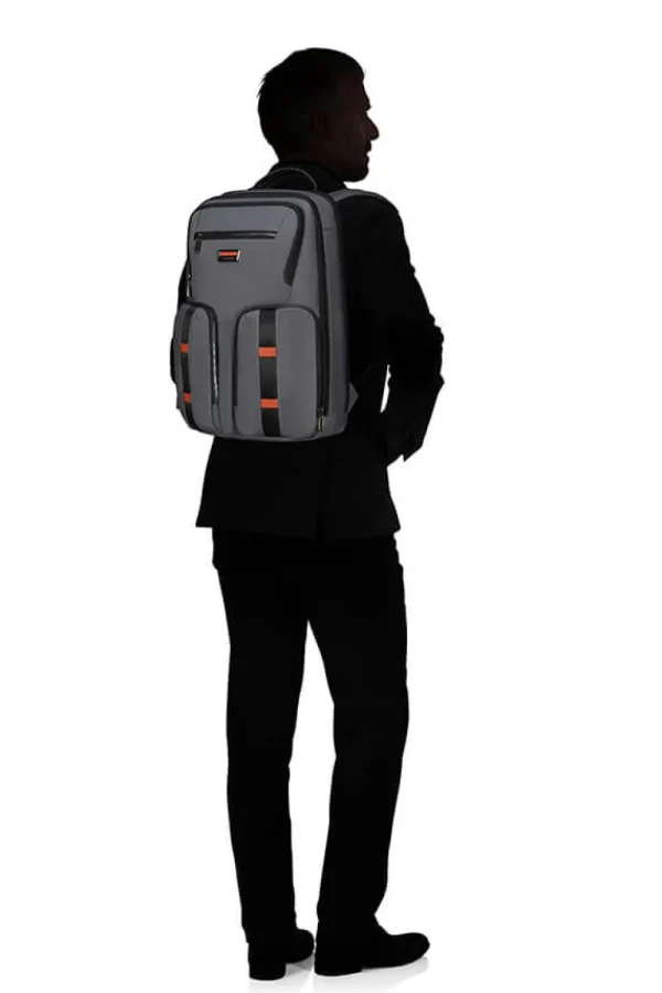 Samsonite Urban-Eye Reppu 15.6" Grey/Cognac New