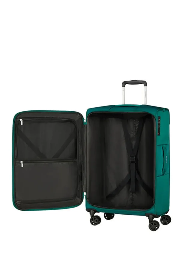Samsonite Urbify Nelipyöräinen laajennettava matkalaukku 68cm Pine Green Fashion