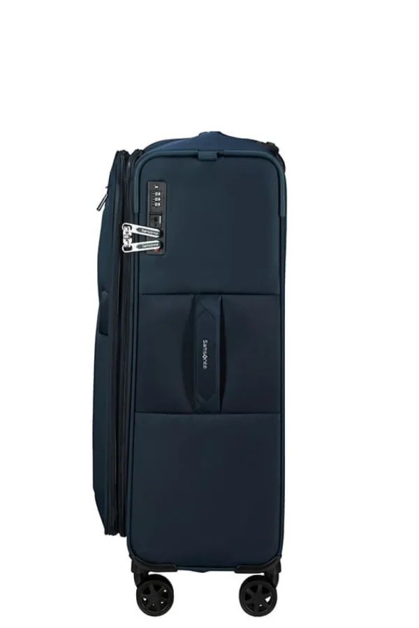 Samsonite Urbify Nelipyöräinen laajennettava matkalaukku 68cm Navy Blue Hot