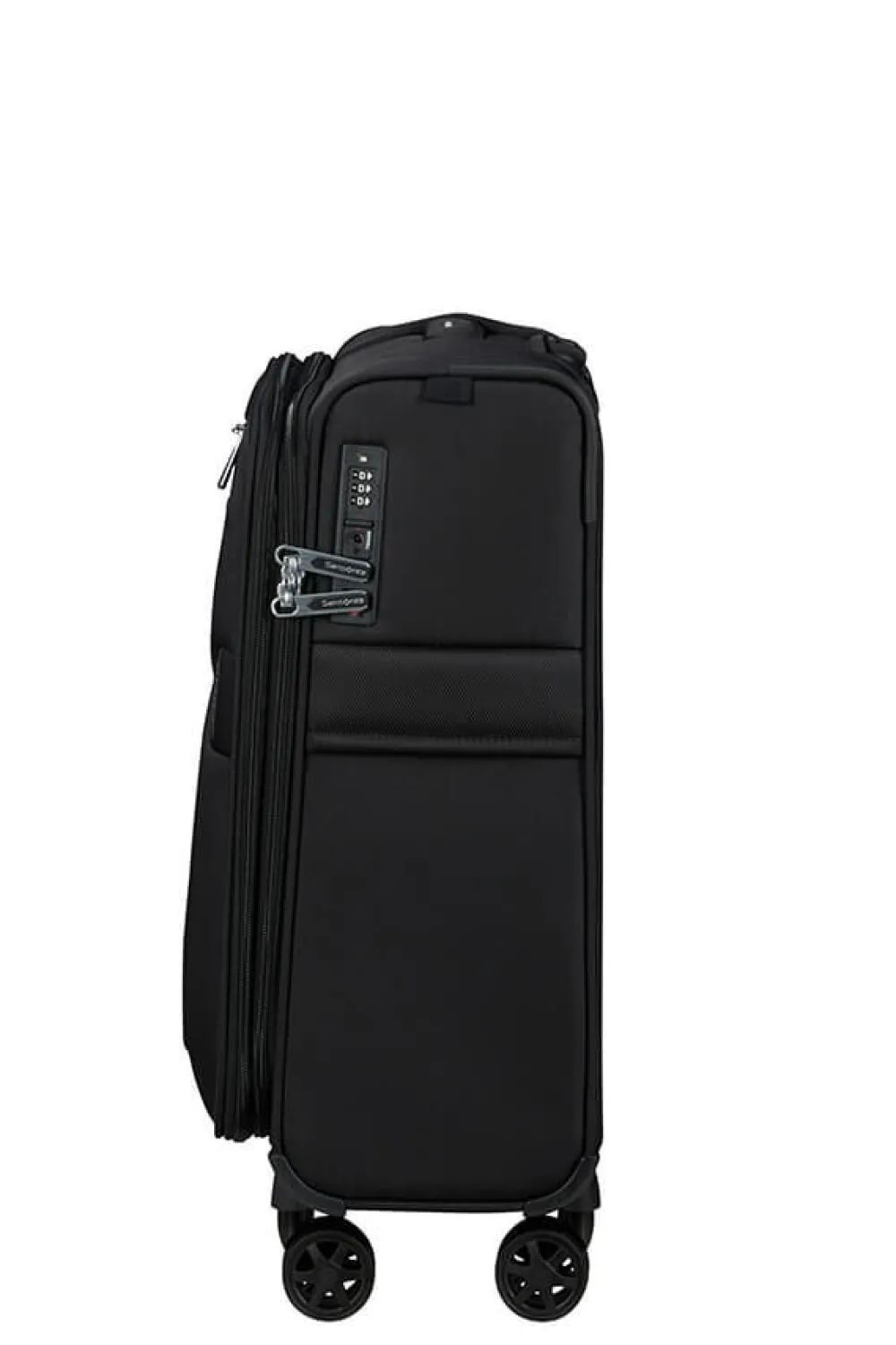 urbify_nelipyrinen_laajen_3.webp Samsonite Urbify Nelipyöräinen laajennettava matkalaukku 55cm Black Clearance